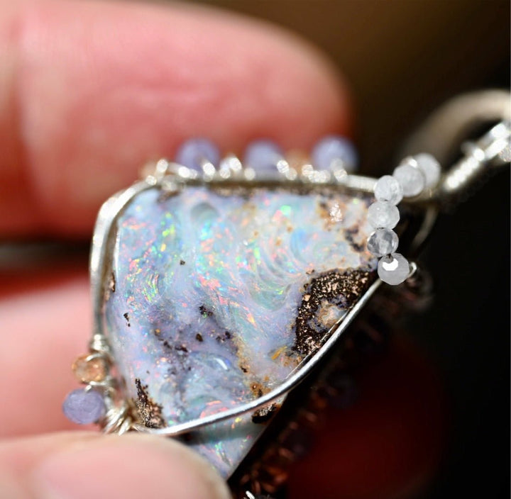 The Amazon River Pendant - Sunburst Creation Jewelry