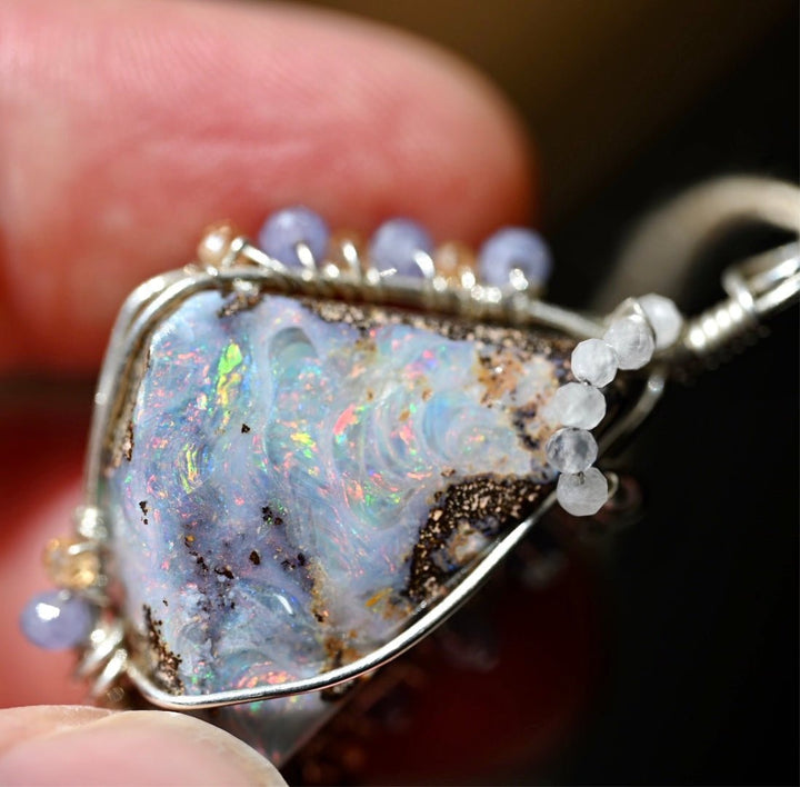 The Amazon River Pendant - Sunburst Creation Jewelry