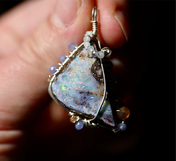 The Amazon River Pendant - Sunburst Creation Jewelry