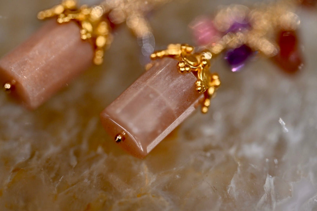 The Orchid Earrings - OpalOra Jewelry