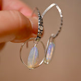 The Snake Eyed Opal Earrings - OpalOra Jewelry