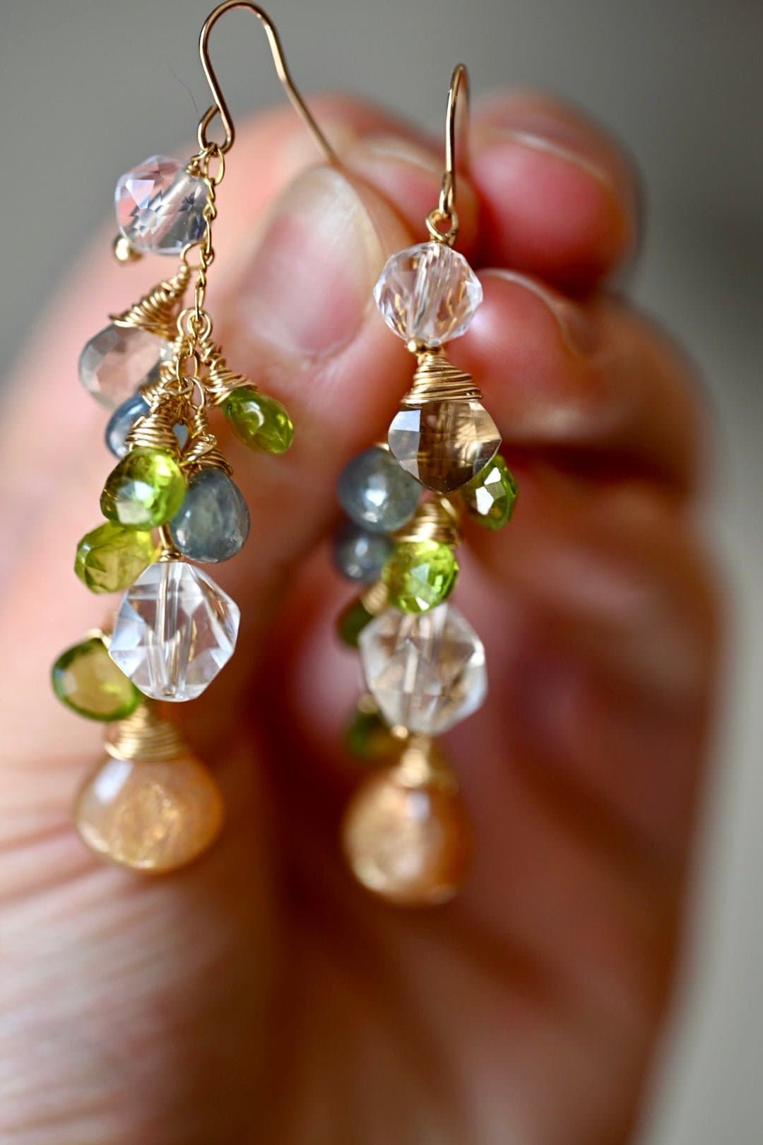 The Treetop Canopy Dangle Earrings.